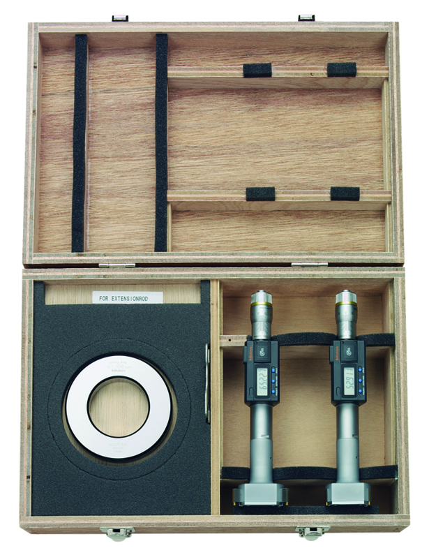 Mitutoyo Digimatic Holtest 3-ponton mérő belső mikrométer készlet, IP65, 50-63 / 62-75 mm, 0.001 mm (468-984) termék fő termékképe