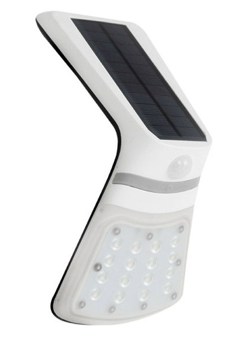 Elmark LED solar fali lámpa, szenzoros, 6 m, fehér, IP54, 240 lm, 2 W termék fő termékképe