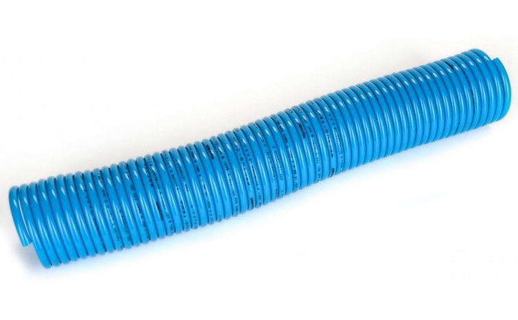 Rectus MFSP08/050 poliamid 12 spiráltömlő, kék, 8x6x1 mm, 5 m hosszú termék fő termékképe