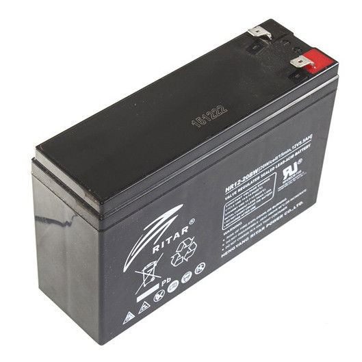 Ritar HR12-20BW-F2 nagy áramú zárt ólomakkumulátor 12 V/5 Ah termék fő termékképe